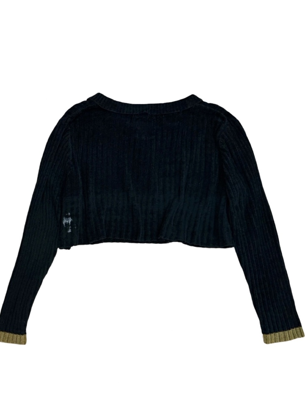 UNIF Rit Ribbed Zip‑Front Cropped Sweater - Picture 7 of 7